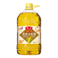 鲁花【直销】物理压榨非转基因 香飘万家浓香玉米油 5L