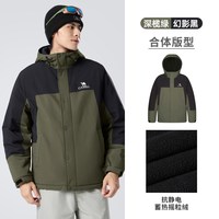 骆驼 青年男士棉服 M13CA6V097A