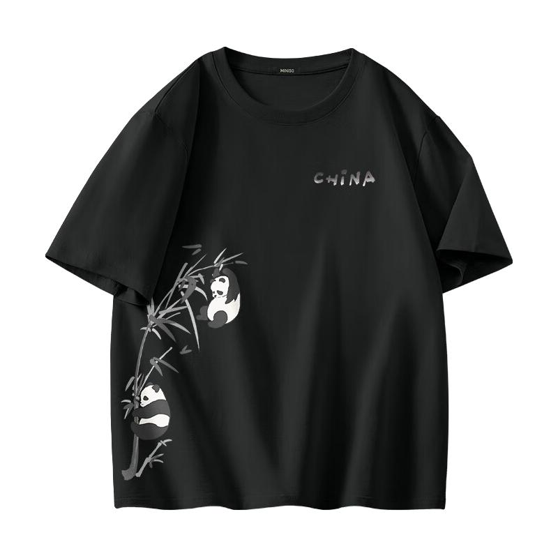 黑色(墨竹熊领胸标_大右下标)