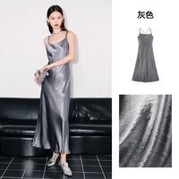 太平鸟 女士醋酸吊带连衣裙 AAFAF120K