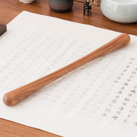 移动专享：溪木工坊 老榆木实木办公隔断筋骨棒 创意家用简约敲背单人刮痧棒