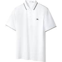 HLA 海澜之家 男士短袖POLO衫中华龙时尚凉感龙运衫 HNTPW2W096A 漂白 M