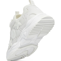 泰兰尼斯秋季休闲鞋男童跑步鞋子女童旋钮儿童软底防滑运动鞋 白色 29码 内长18.0cm适合脚长17.0cm