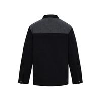 Levi's 李维斯 男士复古夹克羽绒服拼接时尚百搭 黑色 L