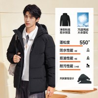 保暖服饰：361° 男士立领运动羽绒服 652344315