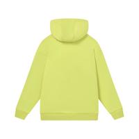 FILA 斐乐男女套头卫衣2024春美式复古宽松休闲运动连帽上衣 硫磺绿-YE 180/100A/XL