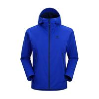 KAILAS凯乐石雷鸟LT连帽软壳衣GORE-TEX 2L防风透气户外轻量弹力夹克男 石青蓝-男款 XL