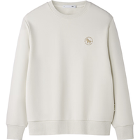 海澜之家 卫衣男春季2026马年贺岁五明治大码长袖男 米杏03 S 165/84A 113~124斤