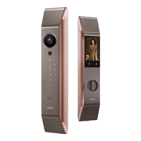 华为（HUAWEI）全自动智能门锁Pro AI 3D人脸识别锁防盗门锁 分布式猫眼 鸿蒙智能家居家用电子锁密码指纹锁MT33 标准版 | 金色【多种开锁方式】