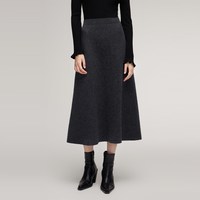 歌莉娅 女士全羊毛半身裙 1ECL2G270