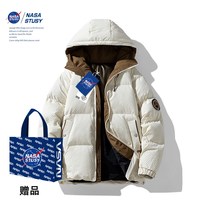 318 NASA STUSY 男士加厚保暖棉衣 5532FAFAFA