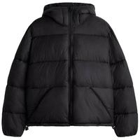 HM男装女装棉服冬季户外休闲连帽宽松保暖疏水棉衣1245643
