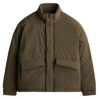 H&M HM男装棉衣2025冬季复古运动棉服防风立领保暖棉服1238557