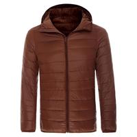 COYACAL/传淇 90%白鸭绒连帽羽绒服 咖啡色 L