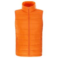 COYACAL/传淇 90%白鸭绒男轻薄连帽羽绒服 橙色 XL