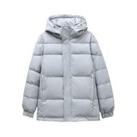 中戏短款连帽羽绒棉服女冬加厚2025年韩版宽松百搭面包服