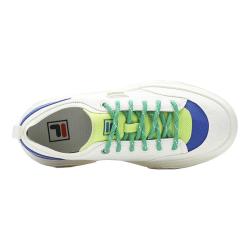 FILA ROCK岩石鞋帆布鞋 白棉花糖/炫目蓝-MD 38