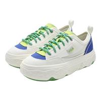 FILA ROCK岩石鞋帆布鞋 白棉花糖/炫目蓝-MD 36