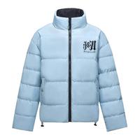 真维斯男装2024秋季设计感刺绣宽松立领棉服J9