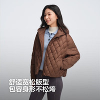 波司登 轻薄羽绒服女90绒连帽菱格保暖防风羽绒内胆