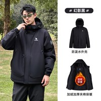 88VIP：骆驼 男装工装棉服男秋冬季2025新款棉衣加绒加厚防水棉夹克外套男