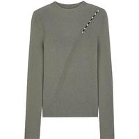 MindBridge【可机洗】女士半高领毛衣2025年秋设计感修身羊毛针织