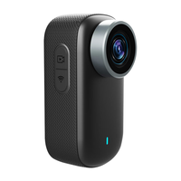 伴兮拇指相机vlog随身拍运动相机胸前摄像机小型迷你随身记录仪骑行亲子宠物旅游第一人称视角摄影机 星曜黑【全能套装】4K超清+123°广角镜头 WiFi无线传输丨32GB【送全套配件】