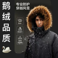 网易严选 地表最强 鹅绒 720+蓬松度 派克羽绒服 -30℃抗寒五防蓄热