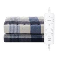 昕科电热毯冬季保暖加热毯双人分区控温单人电褥子家用