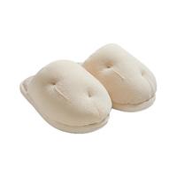 POSEE/朴西 小土豆加绒棉拖鞋 牛奶白 40-41