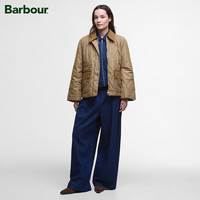 Barbour 【冬季新品】 Martha 女士绗缝夹克外套 军棕色 XS 06