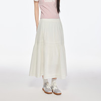 A21 女装 少女女士高腰宽松A字裙 F452217031-M