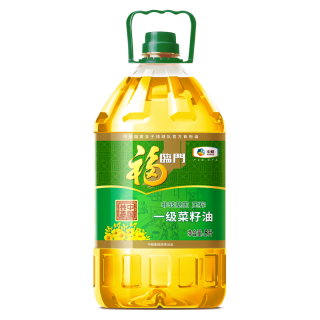 福临门 非转基因 一级菜籽油 5L