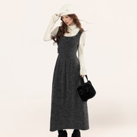 衣品天成 复古少女风针织连衣裙 FWQ037