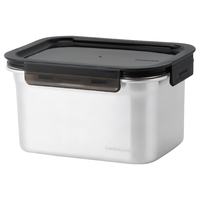 LOCK&LOCK 乐扣乐扣 LST506 密封盒 2L 不锈钢色