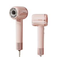SHARP 家用吹风机大功率负离子电吹风低噪音护发高速风干不伤发升级款IB-RP47C-P