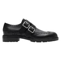 Burberry Signature B Buckle Monk Shoes, Brand Size 40 ( US Size 7 )