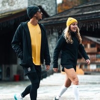 COMPRESSPORT 男子跑步保暖连帽夹克CS-AJVM875