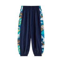 汪汪队男童防蚊裤夏款2025儿童裤子男孩休闲裤夏季宝宝长裤薄