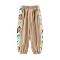 汪汪队男童防蚊裤夏款2025儿童裤子男孩休闲裤夏季宝宝长裤薄