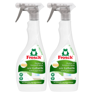 Frosch 衣领净衣物去污预洗喷剂 500ml*2 高效去污