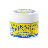 GRANS REMEDY 新西兰老奶奶 臭脚粉 50g*2罐 原味