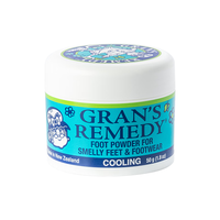 GRANS REMEDY 新西兰老奶奶 臭脚粉 50g*2罐 薄荷味