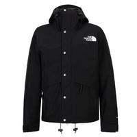 北面 男款夹克户外连帽男上装徒步运动外套胶印LOGO