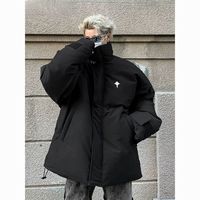 美式复古棉服男女冬季痞帅高级感外套加厚保暖立领棉衣袄