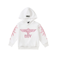 BOY JUNIOR 连帽领套头卫衣秋冬校服内搭男女童装上衣B2067