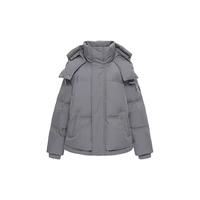 GL真维斯棉衣棉服女2025冬季韩版学院风时尚短款棉袄连帽外套