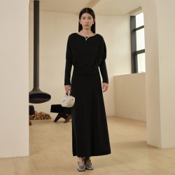 阿依莲 女士针织套装 AF4474F830