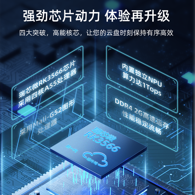 拾光坞 N3 星光版V NAS网络存储/家庭私有云盘/手机电脑扩容/影视墙/离线下载/Docker
