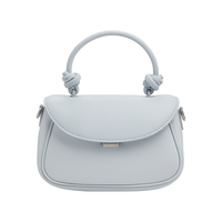 CHARLES & KEITH CHARLES&KEITH 奶油色柔软绳结手提斜挎包 CK2-50782623